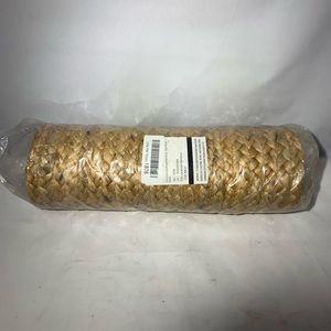 Twine braided woven table runner